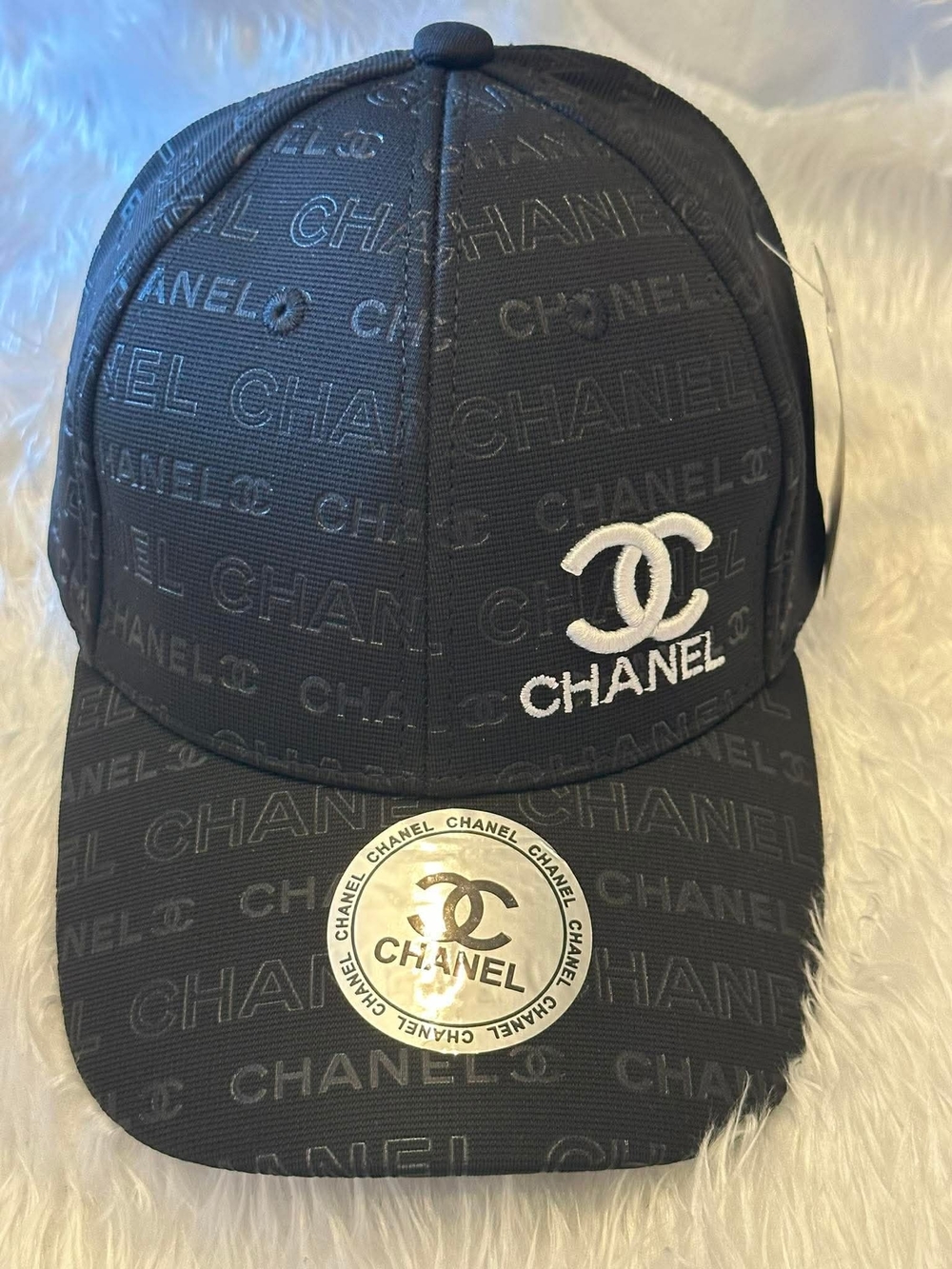 Black Logo Baseball Cap